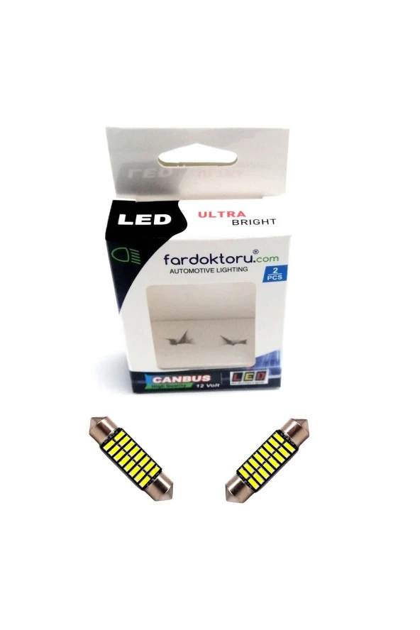 Fardoktoru 36mm Sofit Oto Led Ampulü Beyaz 16 Smd ürün görseli