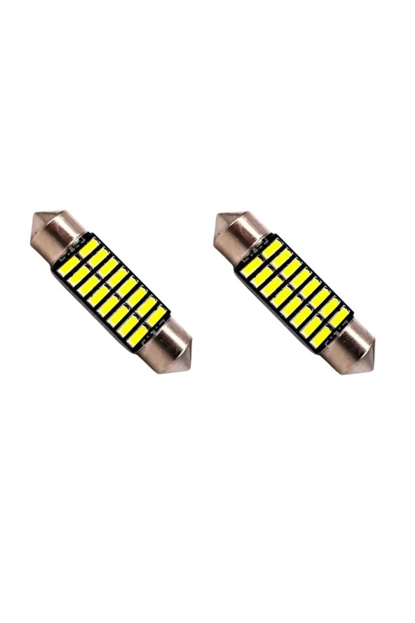 Fardoktoru 36mm Sofit Oto Led Ampulü Beyaz 16 Smd - Resim 2