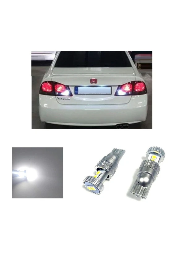 Fardoktoru Honda Cıvıc Fd6 Led Geri Vites Ampulü W16w T15 Ph7028 ürün görseli