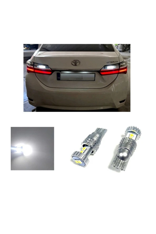 Fardoktoru Toyota Corolla Beyaz Led Geri Vites Ampulü W16w Ph7028 ürün görseli