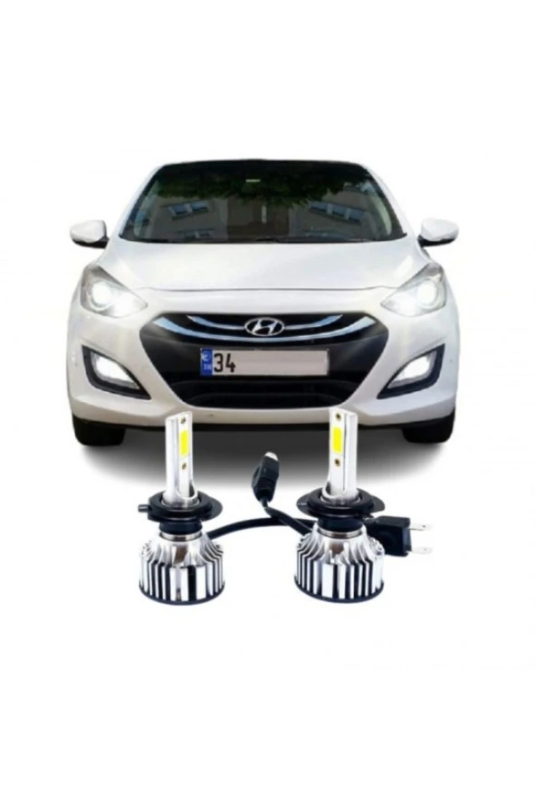 Fardoktoru HYUNDAI i30 Uyumlu LED UZUN FAR AMPULÜ H7 DUO