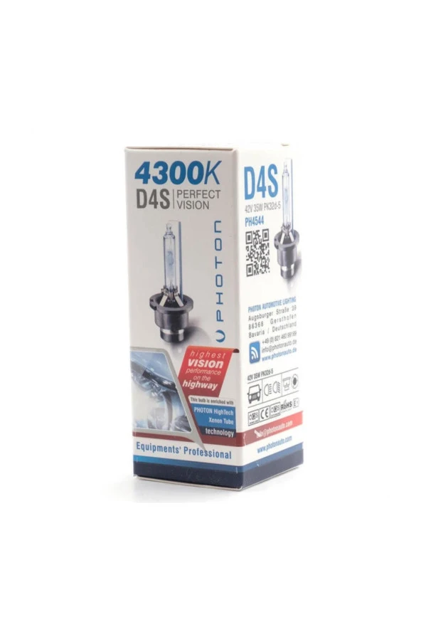Photon D4s 4300k +%50 Fazla Işık Oem Ampul - Resim 2