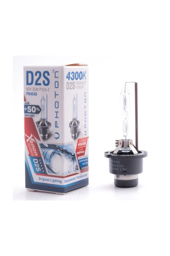 Photon D2s 4300k +%50 Fazla Işık Oem Ampul