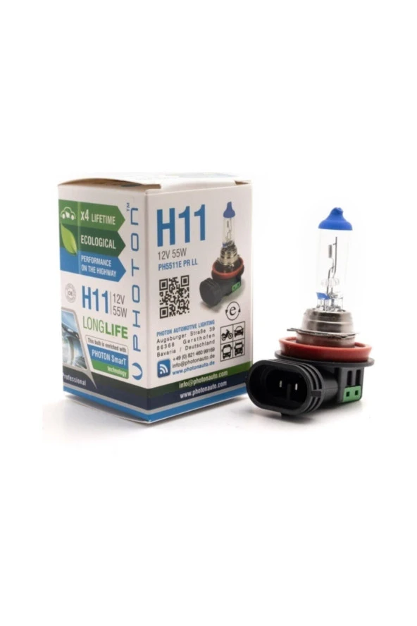 Photon H11 Halojen Oto Ampul 12v 55w Daha Fazla Işık - Resim 2