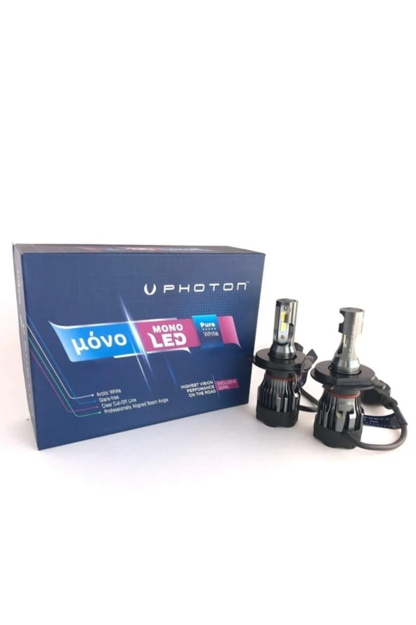 Photon Vw Bora H4 Led Xenon Oto Ampulü Mono - Resim 2