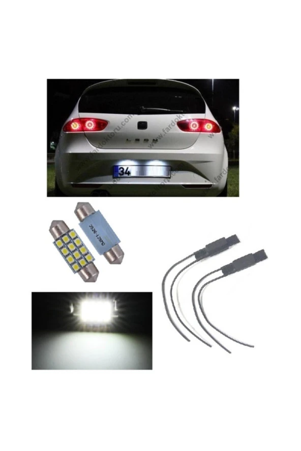 Fardoktoru Seat Leon Mk2 Led Plaka Lambası Ampul Seti