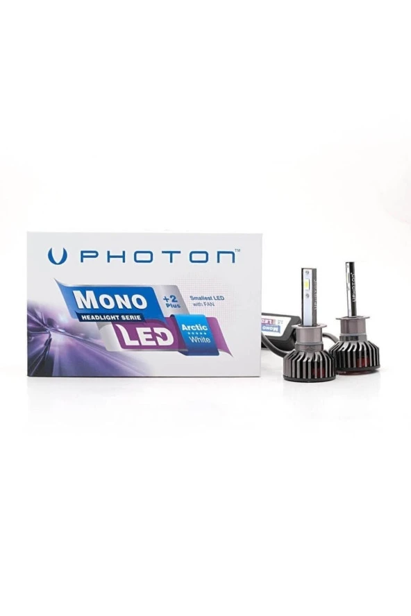 Photon Peugeot 301 Şimşek Led Xenon Uzun Far Ampulü Mono 2+ Plus H1