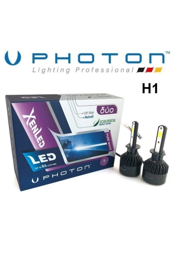Photon Duo H1 Led Xenon Oto Ampulü Gri Slim Seri 2023 ürün görseli