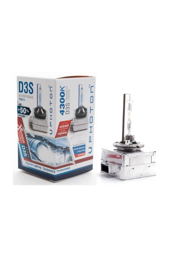 Photon D3s 4300k +%50 Fazla Işık Xenon Ampul ürün görseli