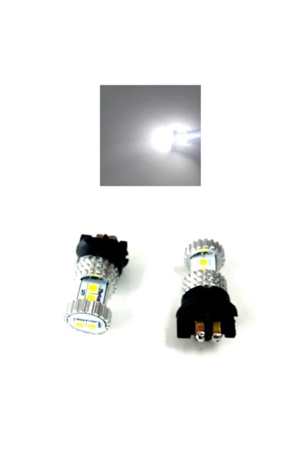 Photon Vw Golf 7 Gündüz Farı Led Ampulü Pw24w  Arıza Işığı Yakmaz - Resim 2