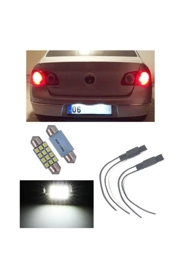 Fardoktoru Vw Passat B6 Led Plaka Lambası Ampul Seti