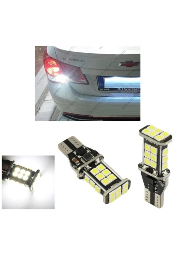 Fardoktoru Chevrolet Cruze Led Geri Vites Ampulü W16w T15