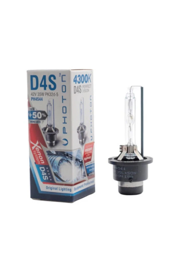 Photon D4s 4300k Xenon Yedek Ampulü %50 Fazla Işık ürün görseli