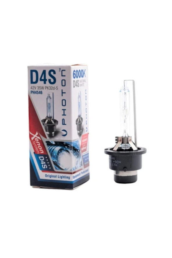 Photon D4s 6000k Xenon Yedek Ampulü %50 Fazla Işık ürün görseli