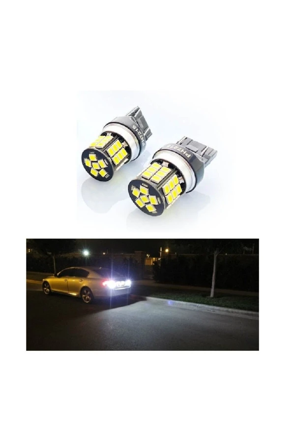 Fardoktoru Honda Cıvıc Fb7 Beyaz Led Geri Vites Ampulü W21w T20 - Resim 2