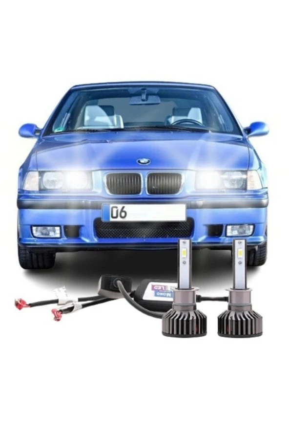 Fardoktoru Bmw E36 Led Xenon Uzun Far Ampulü Mono H1 ürün görseli