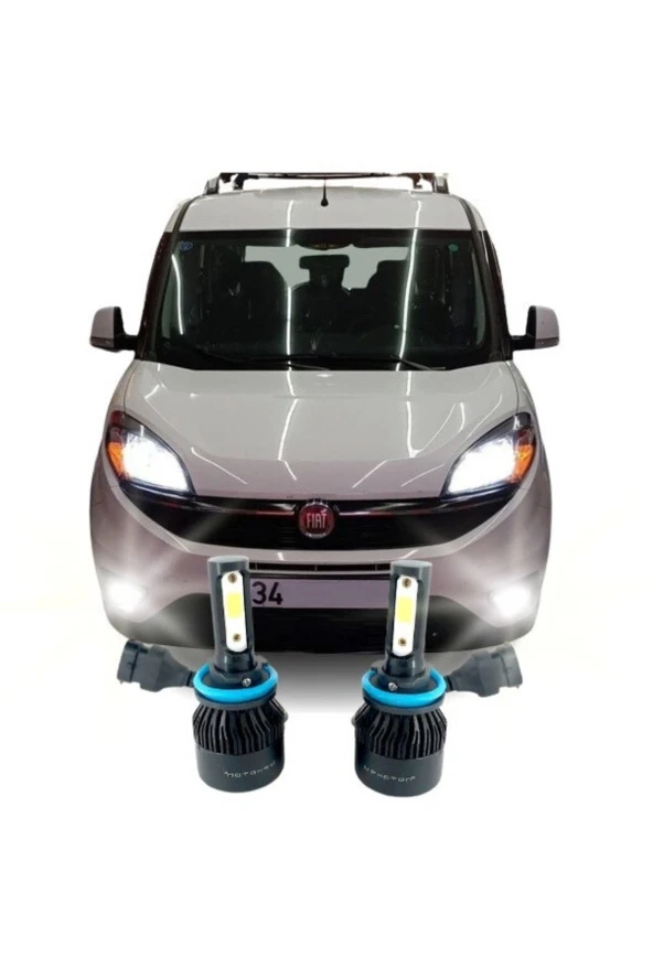 Fardoktoru Fıat Doblo 4 Led Xenon Sis Farı Ampulü H11 Duo ürün görseli