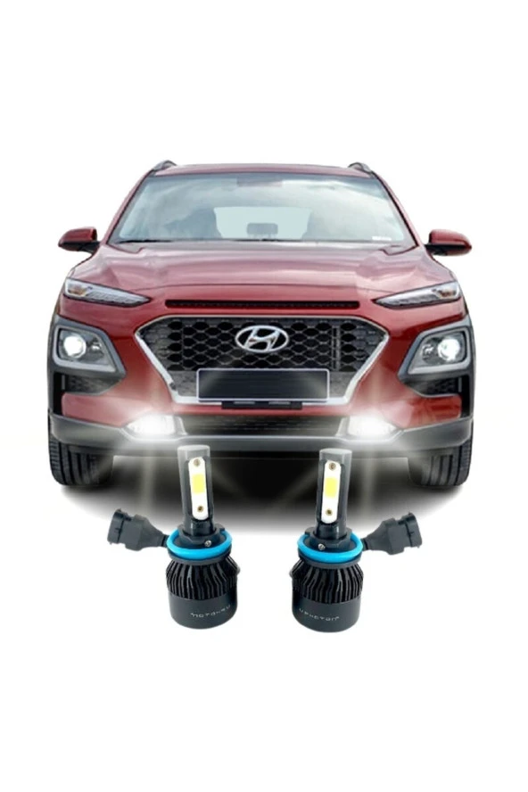 Fardoktoru Hyundaı Kona Uyumlu Led Sis Farı Ampulü Duo H8
