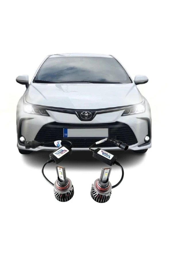 Fardoktoru Toyota Corolla (2019-2022) Uyumlu Led Far Ampulü Photon Mono Hır2 9012