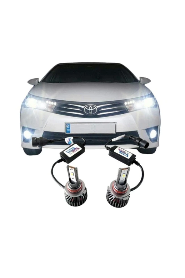 Fardoktoru Toyota Corolla Led Uzun Far Ampulü Photon Mono Hb3 - Resim 2