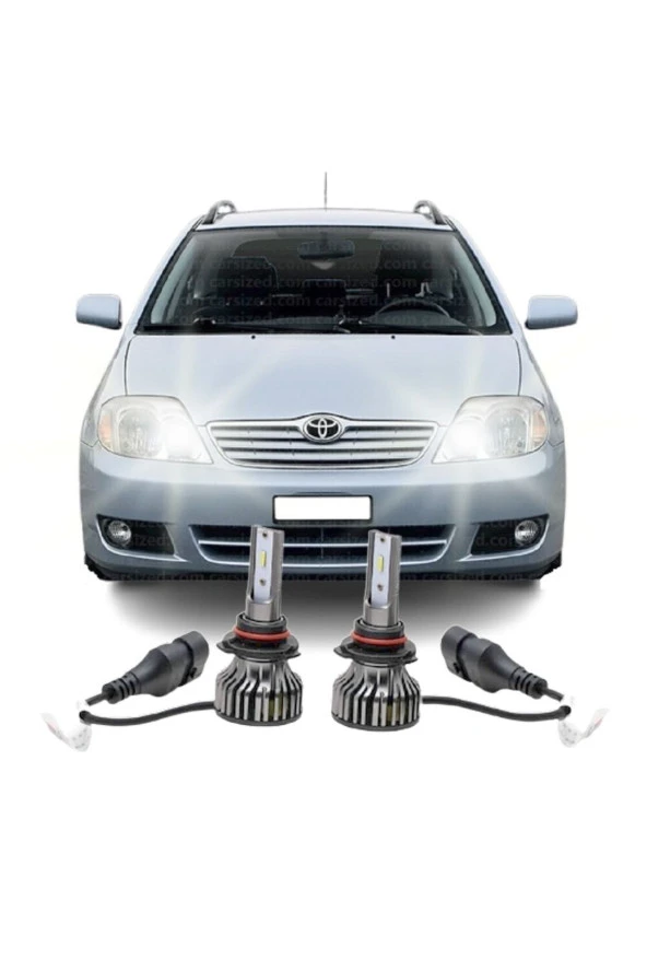 Fardoktoru Toyota Corolla E120 Led Uzun Far Ampulü Mono Hb3