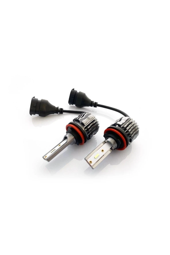 Fardoktoru H8 Led Xenon Oto Ampul Zero Fansız Buz Mavi - Resim 2