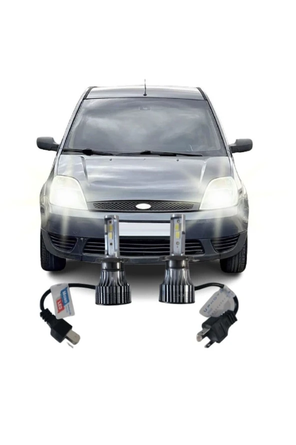 Fardoktoru Ford Fıesta H4 Uyumlu Led  Oto Ampulü Photon Mono - Resim 3