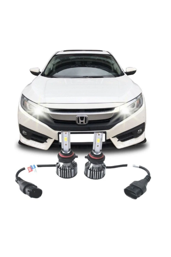 Fardoktoru Honda Cıvıc Fc5 Led Uzun Far Ampulü Mono Hb3 9005