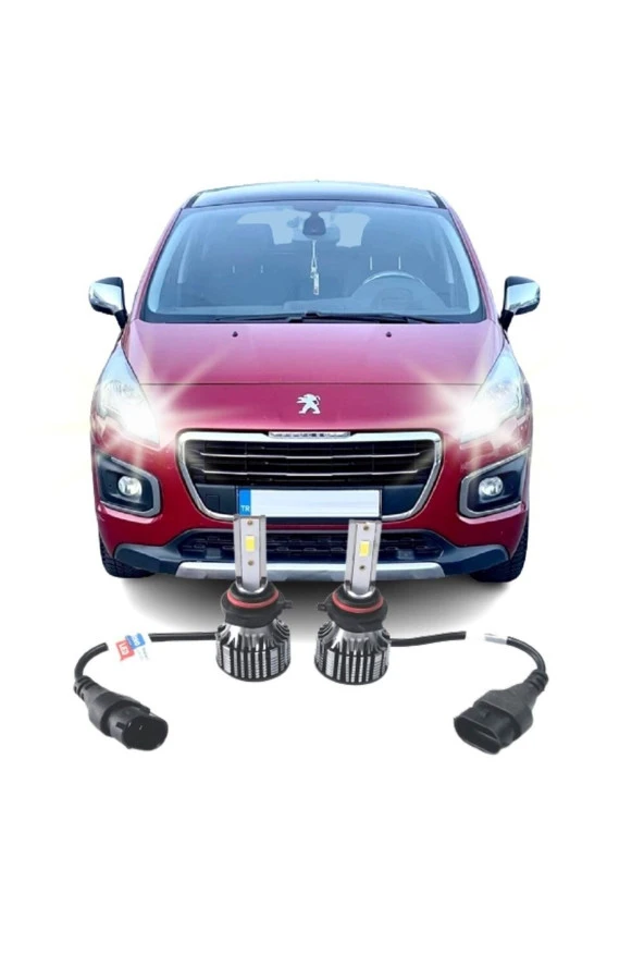 Fardoktoru Peugeot 3008 (2013-2016) Led Uzun Far Ampulü Photon Mono Hb3