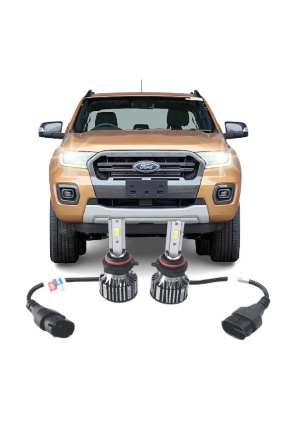 Fardoktoru Ford Ranger (2019-2022) Led Kısa Far Ampulü Mono Hır2 9012