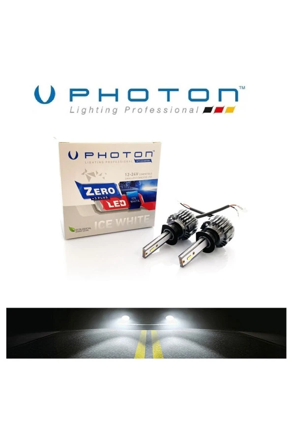 Fardoktoru Ford Focus 3 (2015-2018) Uyumlu Led Uzun Far Ampulü H1 Photon Zero - Resim 2