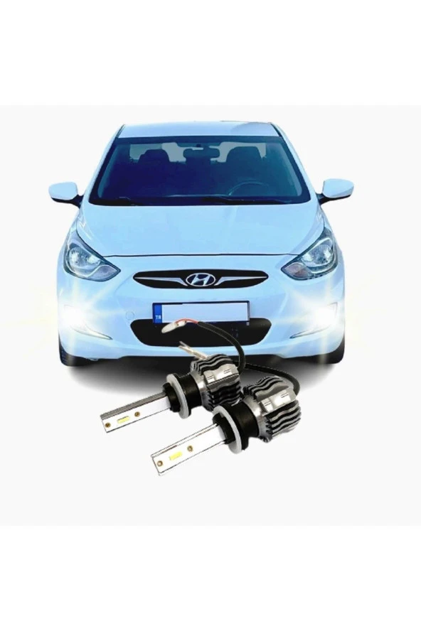 Fardoktoru Hyundaı Accent Uyumlu Blue Led Sis Farı Ampulü Photon Zero H27 ürün görseli