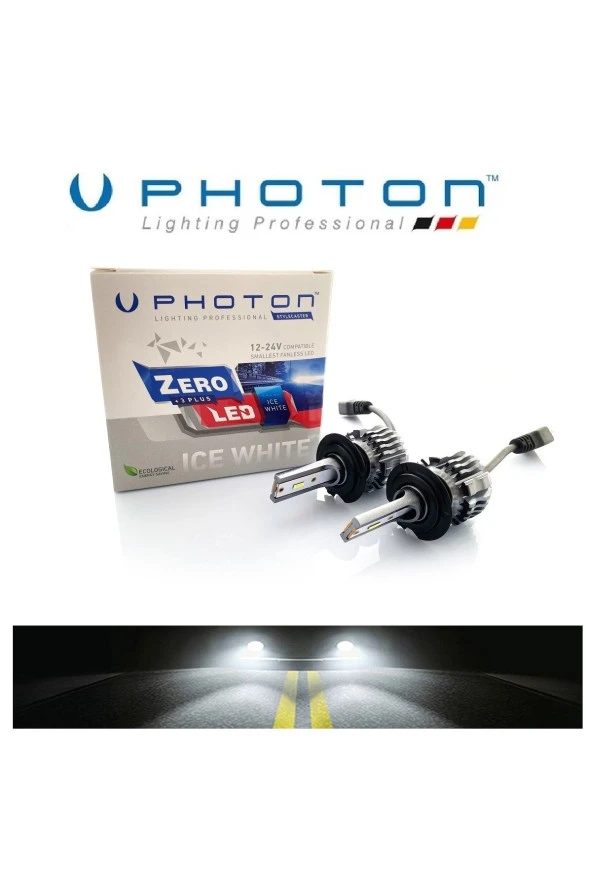 Fardoktoru Peugeot 301 Uyumlu Led Kısa Far Ampulü Photon Zero H7 - Resim 2