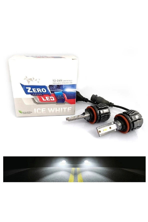 Fardoktoru Bmw F20 Uyumlu   Led Sis Farı Ampulü H8 Photon Zero - Resim 2