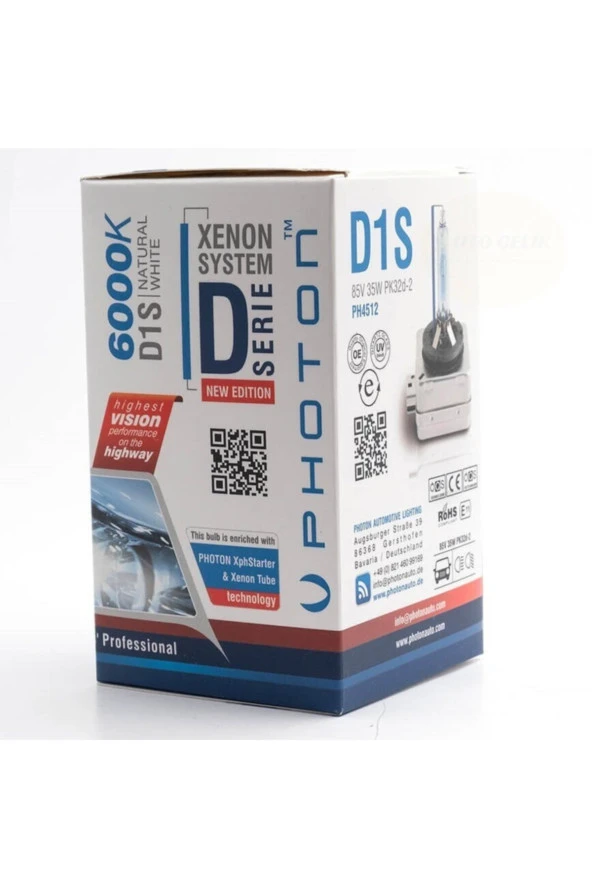 Photon Led Xenon D1s-6000 %50 Fazla Işık - Resim 3