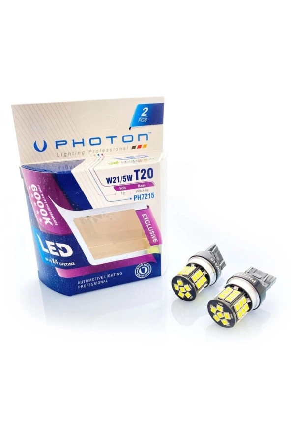 Photon T20 W21/5w Çift Duy Led Ampul