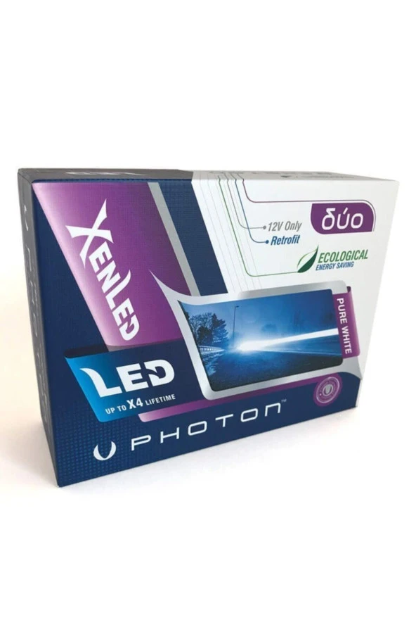 Photon Duo H3 12v Led Headlıght Du3913 - Resim 3
