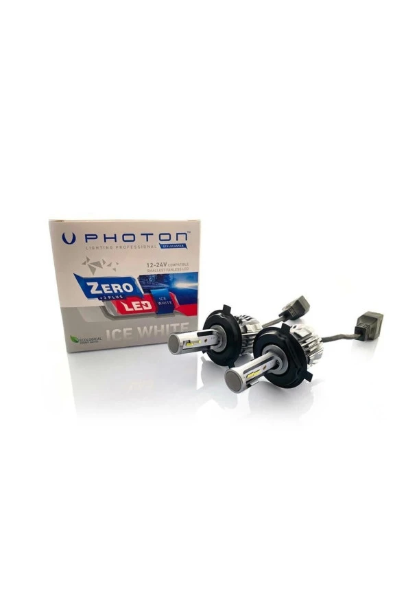 Photon Zero H4 +3 Plus  Fansız Led Xenon Uyumlu - Resim 2