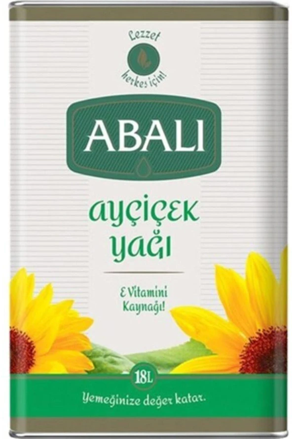 Abalı Ayçiçek Yağı 18 Lt