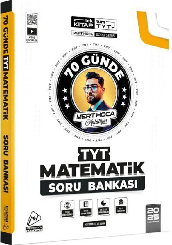 2025 TYT 70 Günde Matematik Soru Bankası Mert Hoca