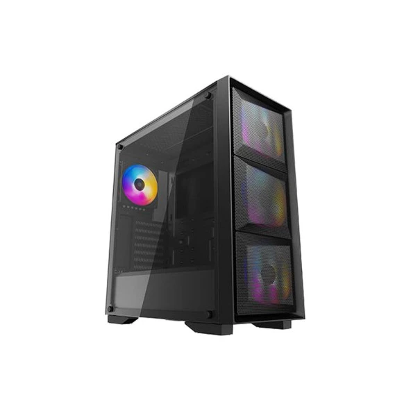 DeepCool MATREXX 50 MESH 4FS PF700 700W 80Plus 4xRainbow Fan ATX Siyah Kasa