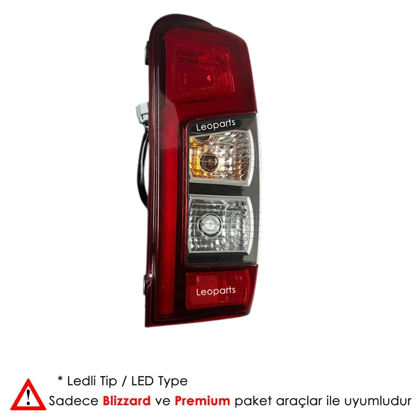 LEOPARTS Mitsubishi L200 Stop Lambası Sağ (Ledli) 2019-2021 8330B214