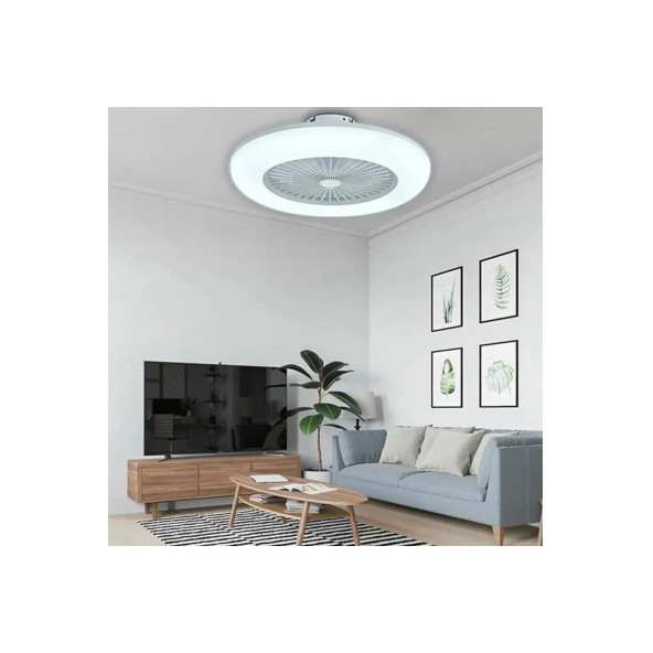 JOYSIDEA Tavan Vantilatörü & Led Lamba Avize Fn-990 - 4
