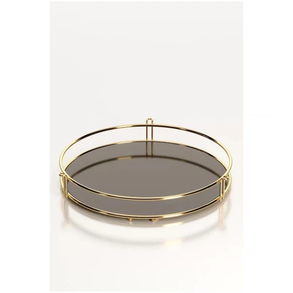 Tekno Tel EG-212 Tek Katlı Banyo Aksesuar Sunum Rafı Altın - 4