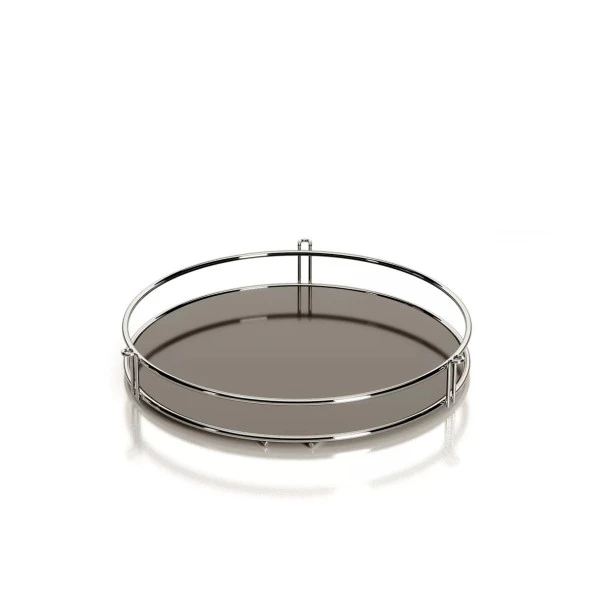 Tekno Tel EG-212 Tek Katlı Banyo Aksesuar Sunum Rafı Krom - 3