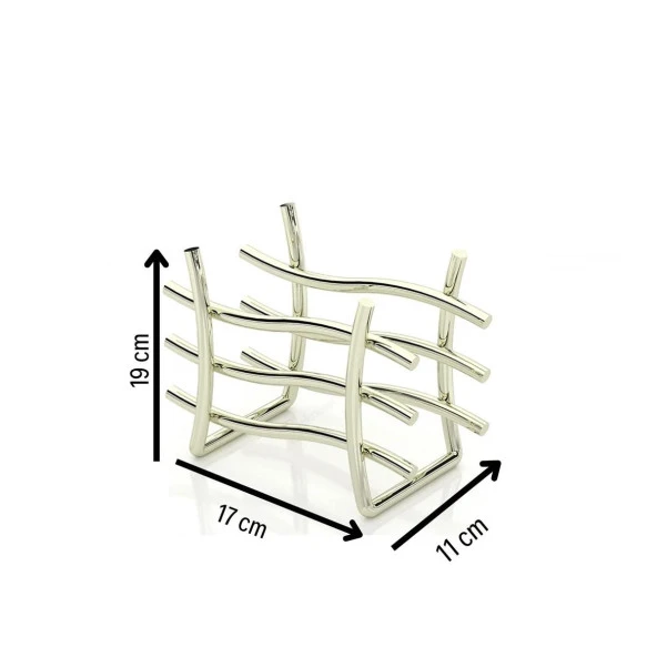 Tekno Tel MG-305 Mutfak Tezgah Üstü Peçetelik Saten - 3