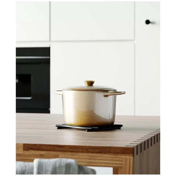 Tekno Tel MG-304 Mutfak Altlık Nihale Siyah - 2