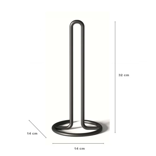 Tekno Tel MG-302 Mutfak Kağıt Havlu Bekletme Siyah - 3