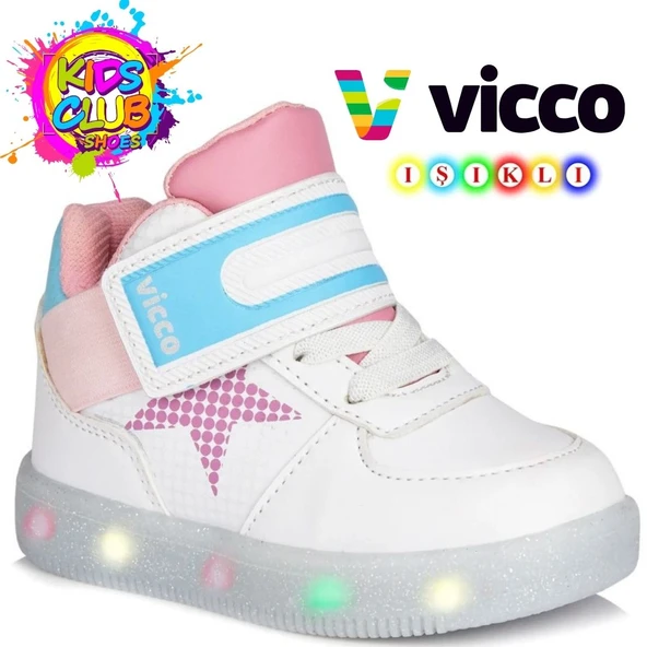 Vicco Magic Ortopedik Işıklı Çocuk Spor Ayakkabı - Resim 3