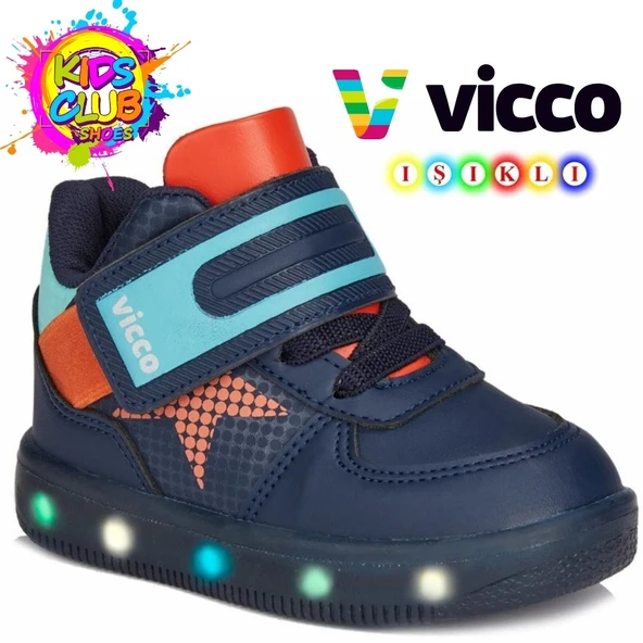 Vicco Magic Ortopedik Işıklı Çocuk Spor Ayakkabı - Resim 2